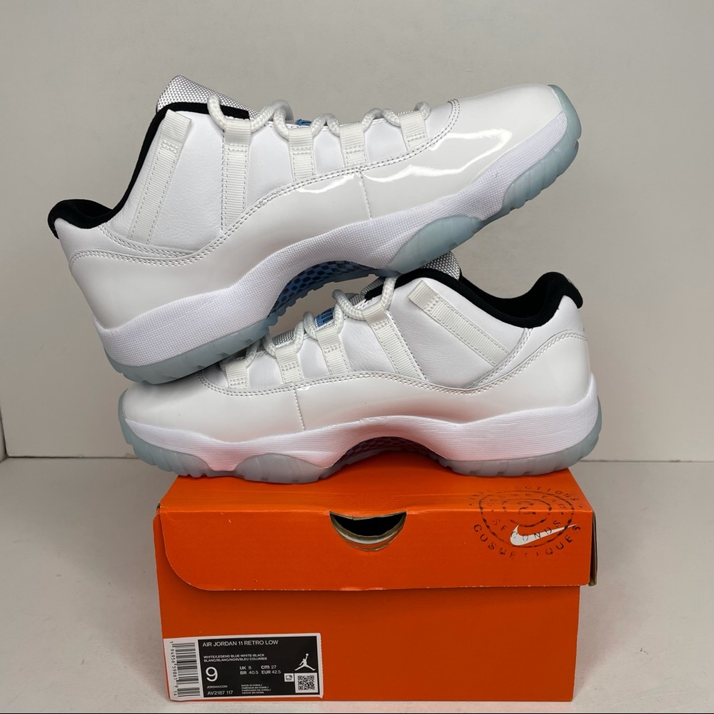 Nike Air Jordan 11 Retro “Legend Blue/UNC” NEW 2021 - Picture 3 of 4